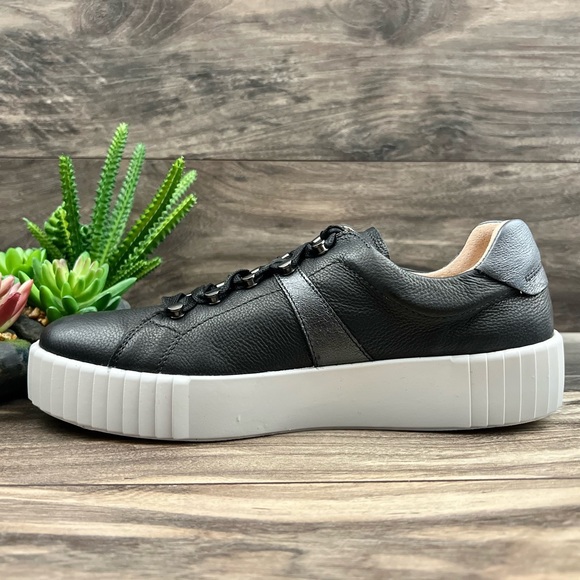 NIB Romika Montreal S 04 Black Leather Platform Low Top Sneaker 39 8-8.5 - Picture 6 of 12